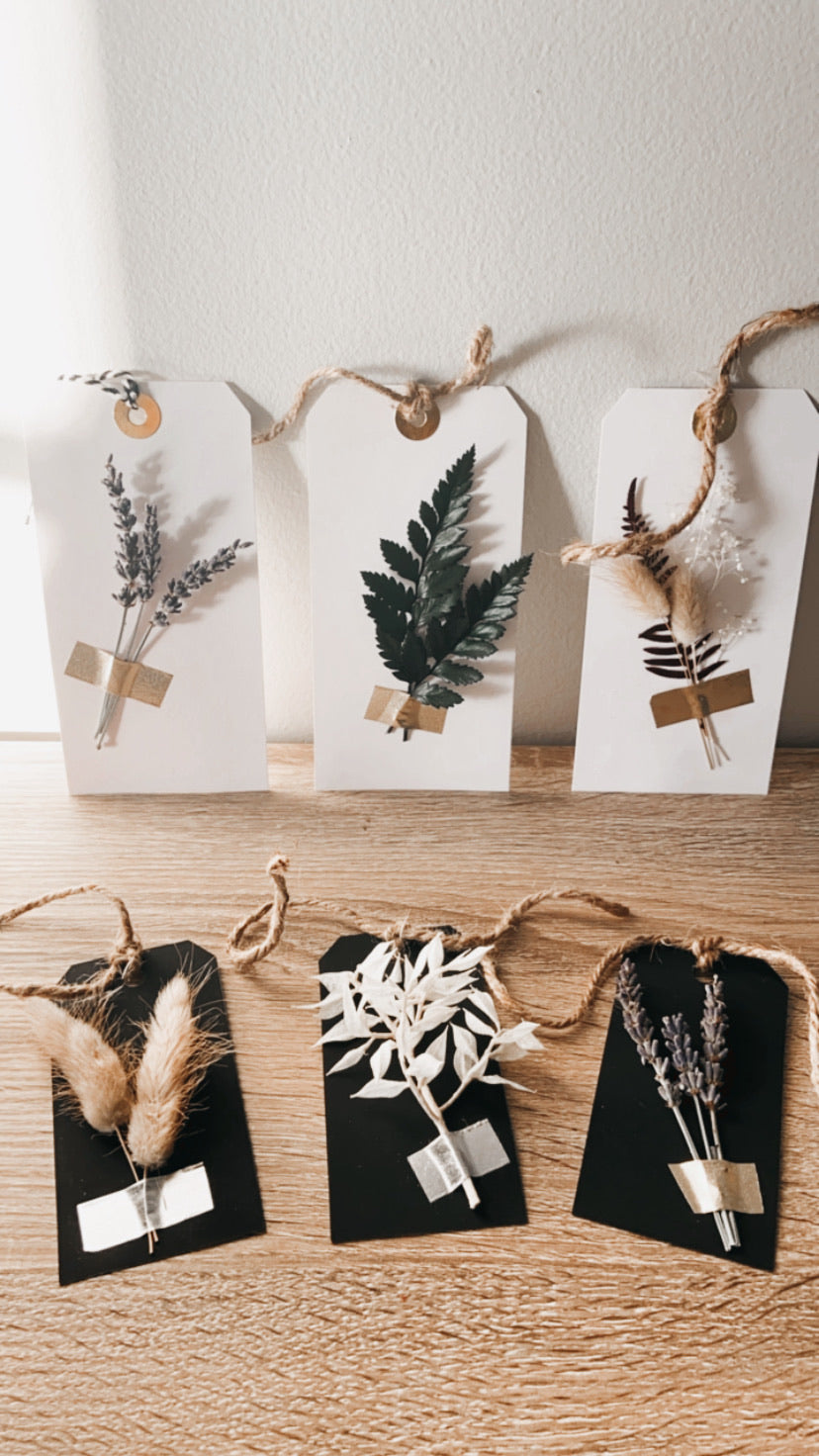 Large White Gift Tags